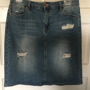 Jean Skirt
